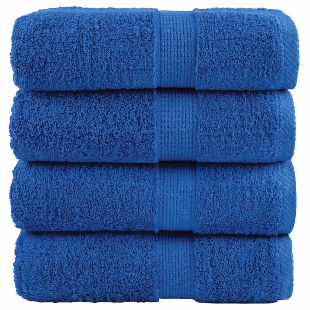 Vidaxl gastendoekjes solund 4 st 600 g m² 30x30 cm blauw