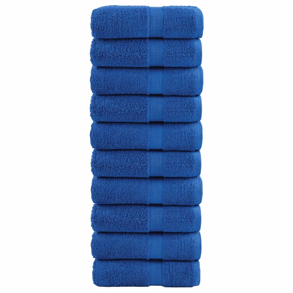 Vidaxl Guest Wipes Solund 10 PCS 600 g m² 30x30 cm bleu