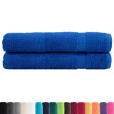 Vidaxl Towels Solund 2 pcs 600 g m² 100x200 cm blue