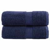Vidaxl gastendoekjes solund 2 st 600 g m² 30x50 cm marineblauw