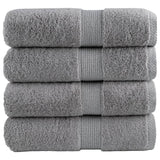 Vidaxl Gaascht wipes Solund 4 PCS 600 g m² ass 30x30 cm Grau