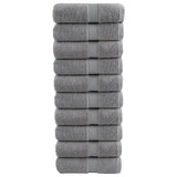 Vidaxl Guest Wipes Solund 10 st 600 g m² 30x30 cm gris