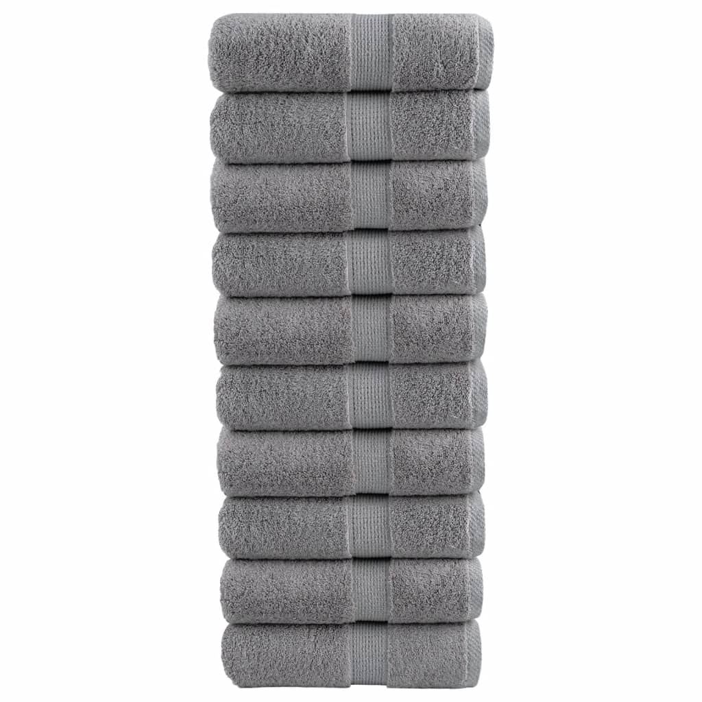 Vidaxl Gaascht wipes Sole 10 PCS 600 g m² ass 30x50 cm Grau