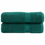 Vidaxl Towels Solund 2 st 600 g m² 50x100 cm green