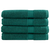 Vidaxl Toalls Solund 4 PCS 600 g m² 100x200 cm verde