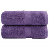 Vidaxl Guest wipes Solund 2 pcs 600 g m² 30x30 cm Purple