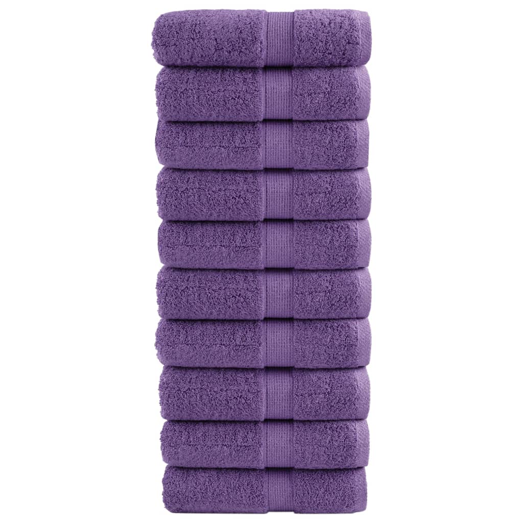 Vidaxl Guest Wipes Solund 10 ST 600 G m² 30x30 cm viola