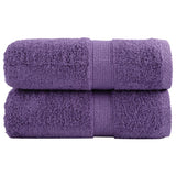 Vidaxl Guest wipes Solund 2 pcs 600 g m² 30x50 cm Purple