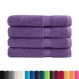 Vidaxl sauna cloths Solund 4 pcs 600 g m² 80x200 cm purple