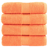 Vidaxl gastendoekjes solund 4 st 600 g m² 30x30 cm oranje