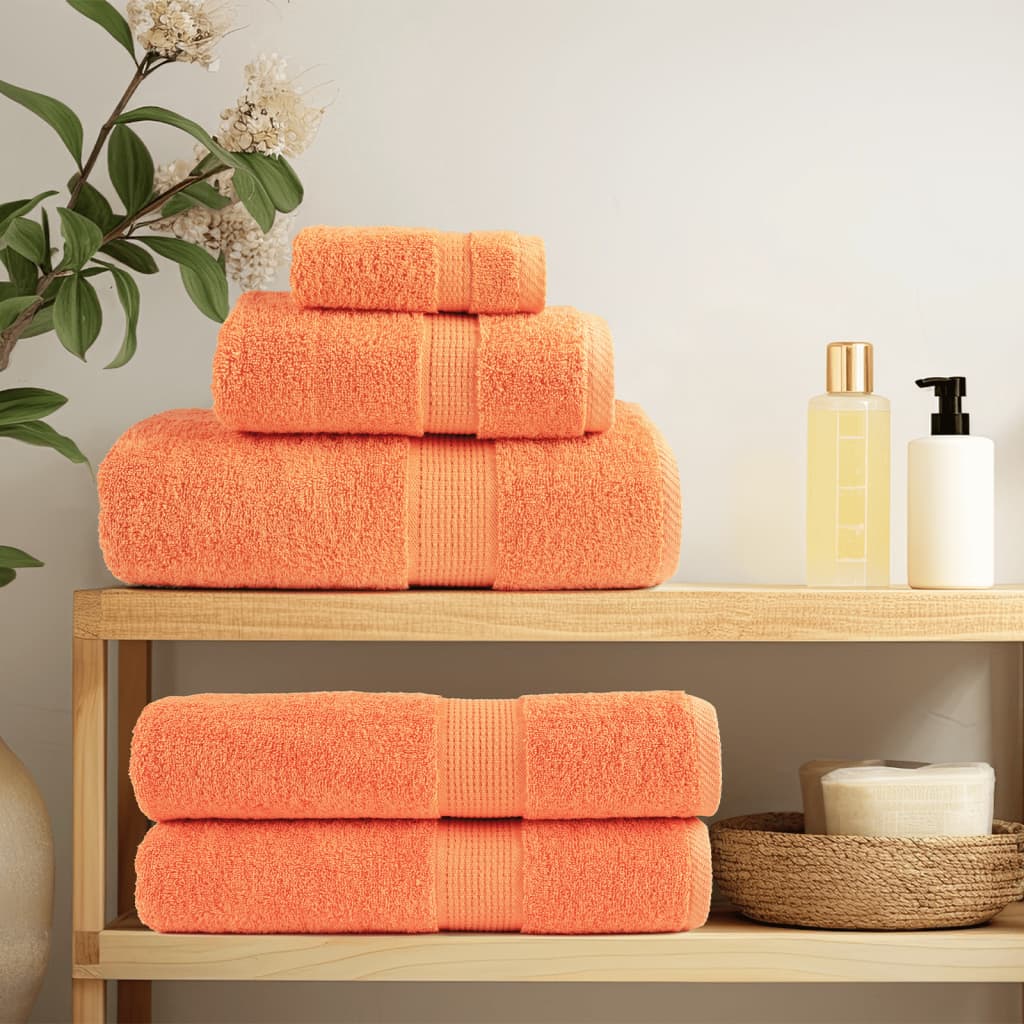 Vidaxl gastendoekjes solund 4 st 600 g m² 30x50 cm oranje