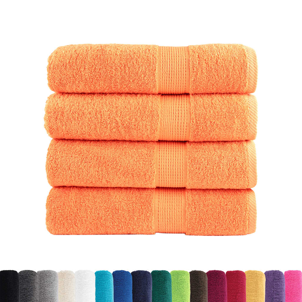 Vidaxl Bad Towel Folitie 4 PCS 600 g m²/x150 cm