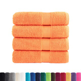 Vidaxl Bath towels Solund 4 pcs 600 g m² 100x150 cm