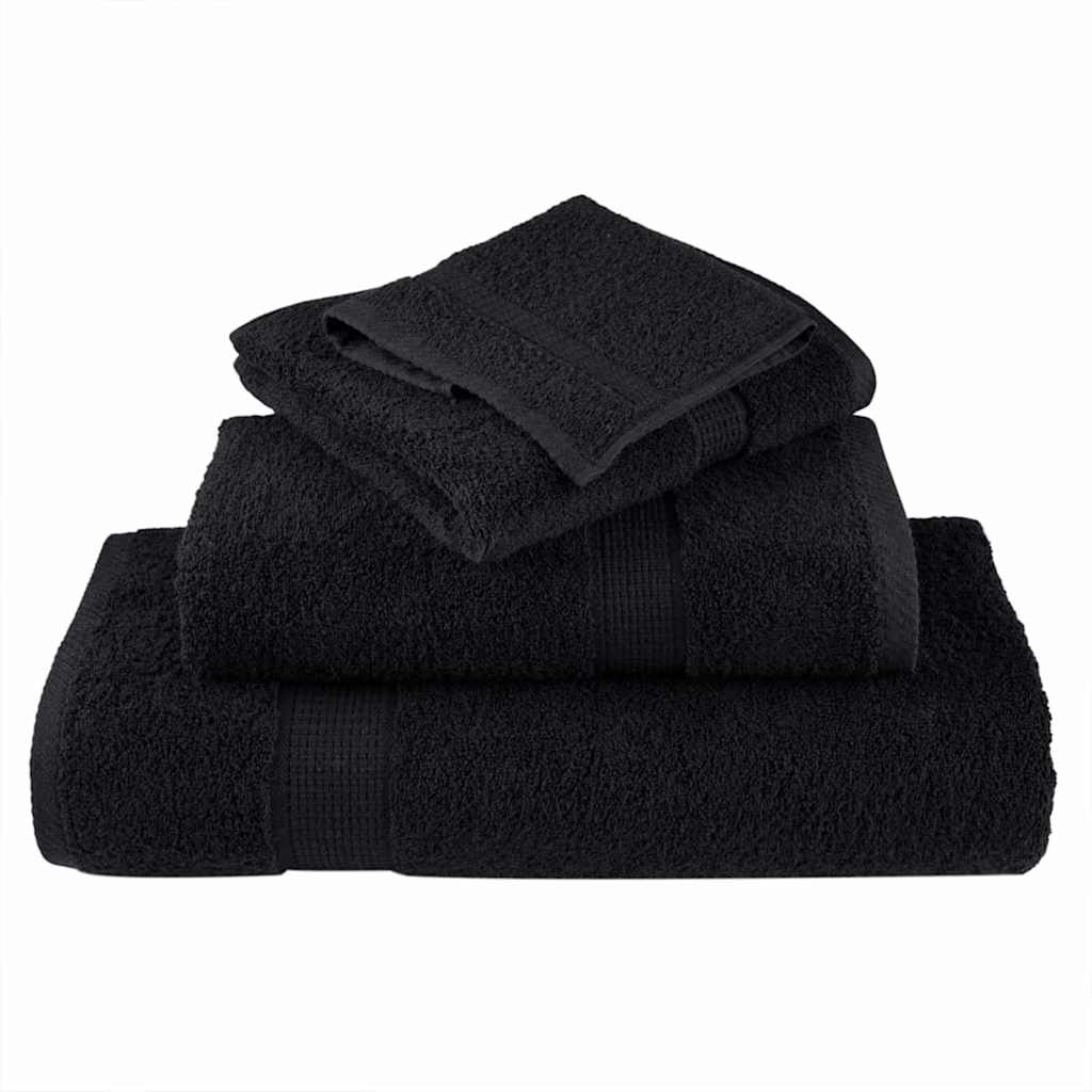 Vidaxl gastendoek solund zwart 550 gsm