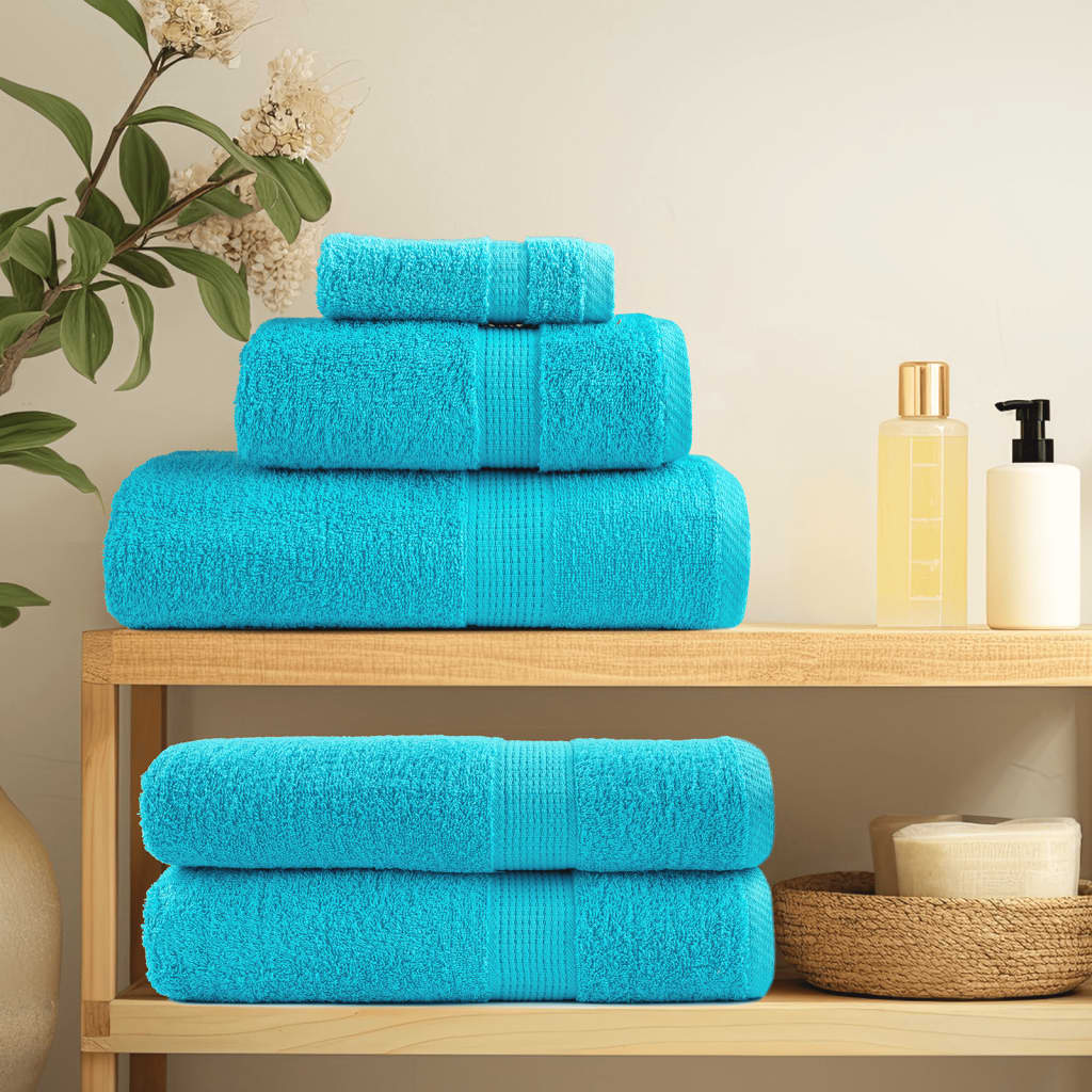 Vidaxl gastendoekjes solund 10 st 600 g m² 30x50 cm turquoise