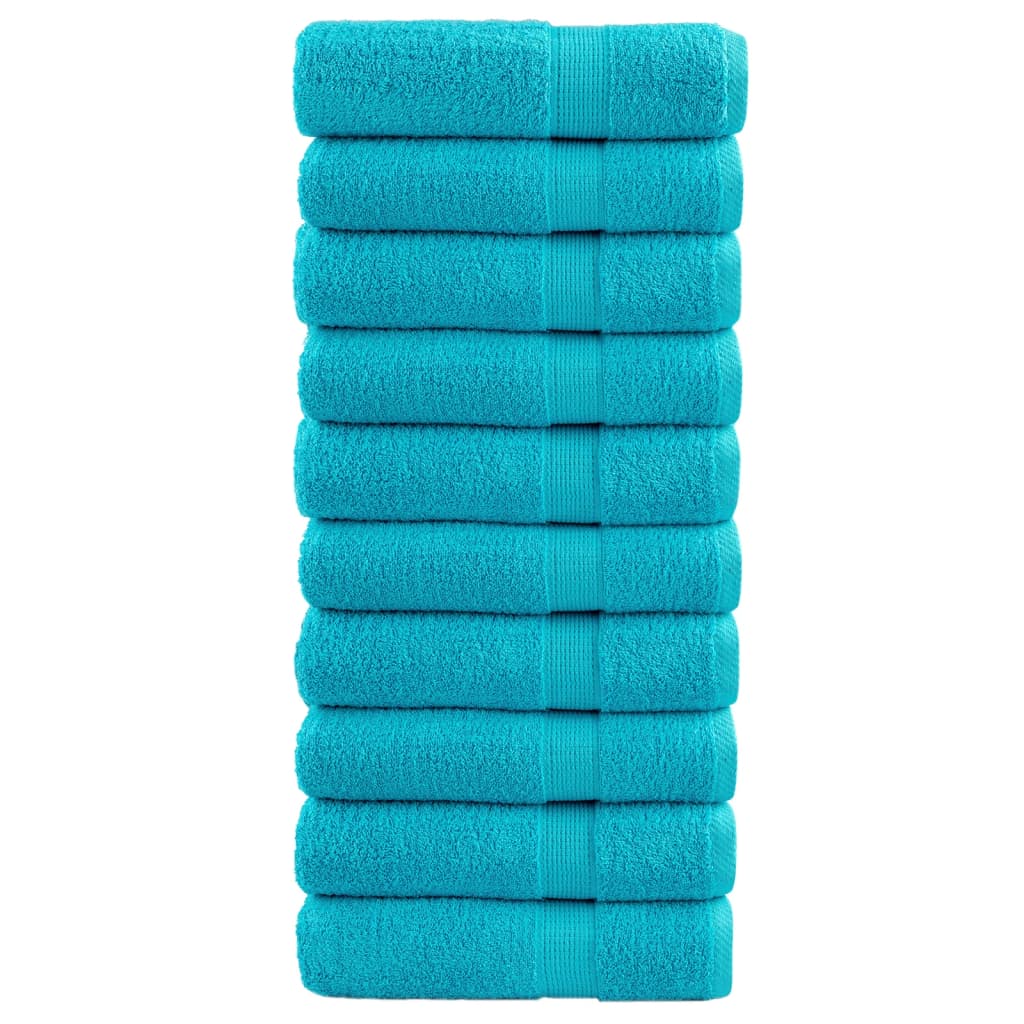 VIDAXL ASCOLLI DA BACCHI SOLUND 10 PCS 600 G M² 70X140 CM TURQUOISE