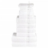 Vidaxl 12-delige handdoekenset solund 600 g m² wit
