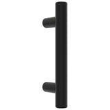 Vidaxl handvatten 20 st 64 mm roestvrij staal zwart