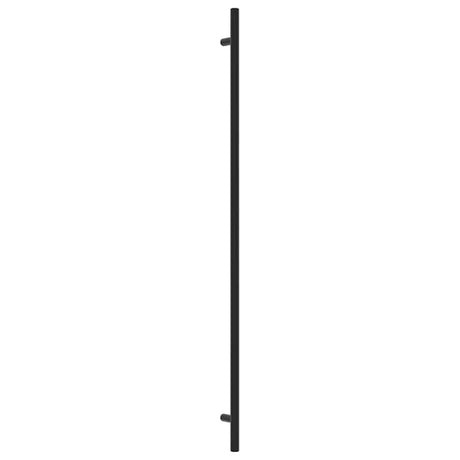 Vidaxl handvatten 10 st 480 mm roestvrij staal zwart