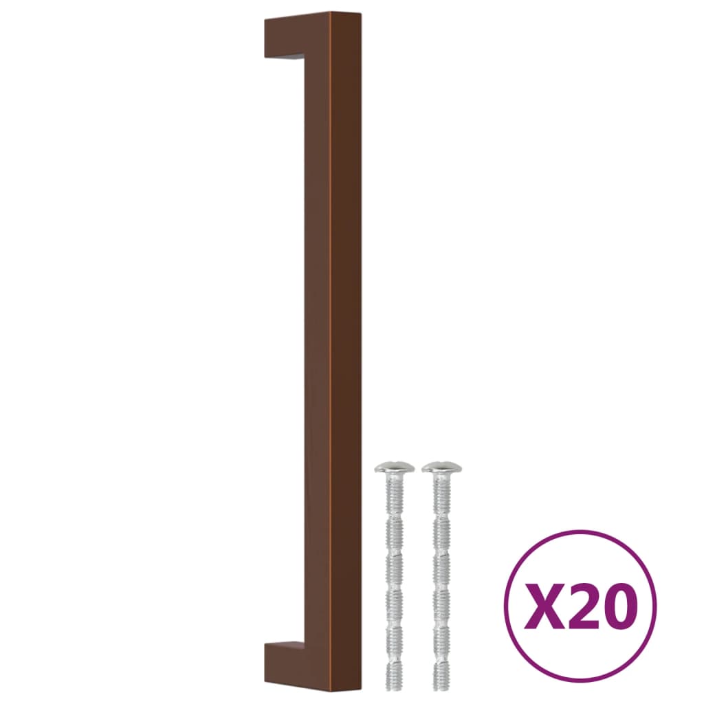 Vidaxl handelen 20 St.2 mm Edelstein Stol Bronze faarweg