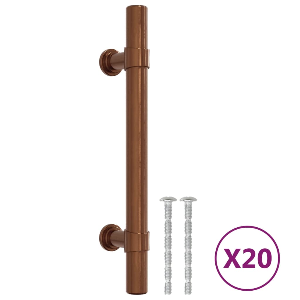 Vidaxl Handelen 20 st 96 mm stänneg Stol Bronze faarweg