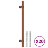 Vidaxl handelen 20 St.2 mm Edelstein Stol Bronze faarweg