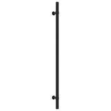 Vidaxl handvatten 10 st 320 mm roestvrij staal zwart