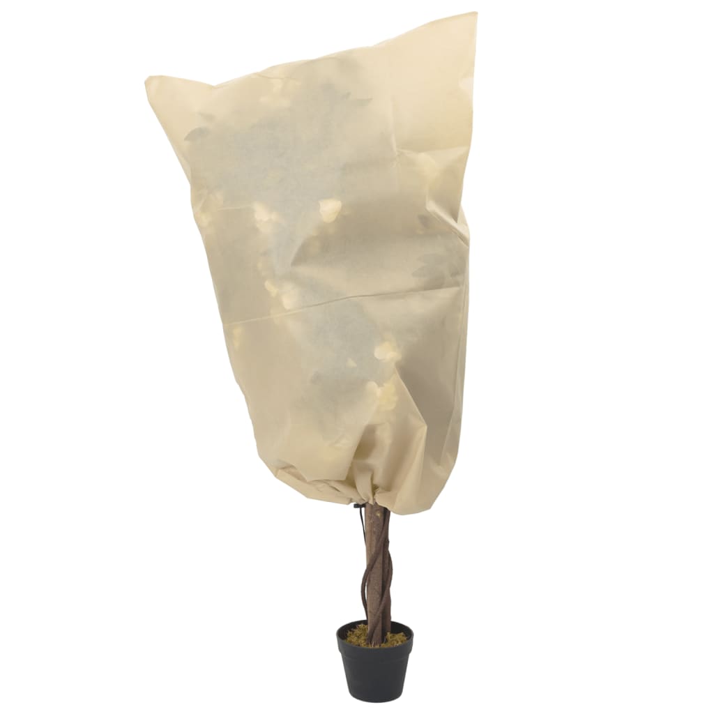 Vidaxl Plant covers with drawstring 4 st 70 g m² 0.8x1 m