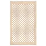 Vidaxl kastdeuren met latwerk 2 st 59,5x99 cm massief grenenhout