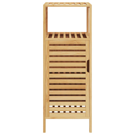 Vidaxl badkamerkastje met schap 36x33x87 cm bamboe