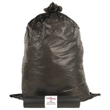 Vidaxl garbage bags 250 st 120 l black