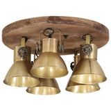 Vidaxl Ceiling lamp 25 W E27 50x50x25 cm Antique brass colored