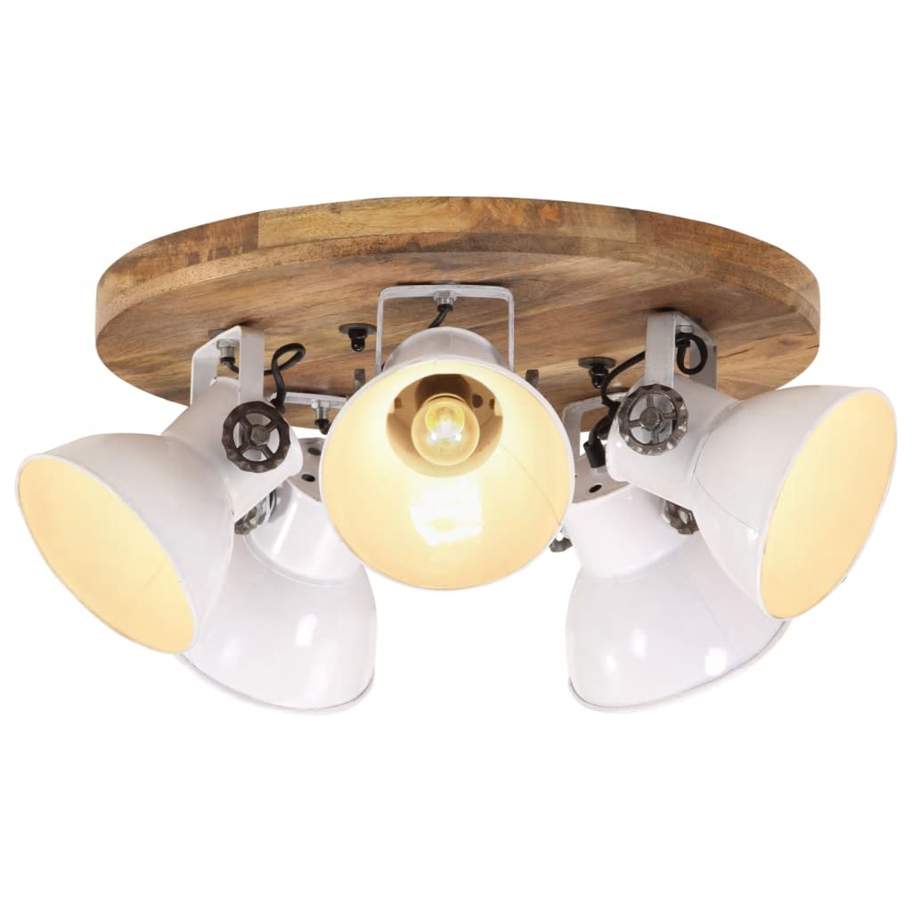 Lampa sufitowa vidaxl 25 W e27 50x50x25 cm biała