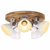 Lampe de plafond Vidaxl 25 W e27 50x50x25 cm blanc