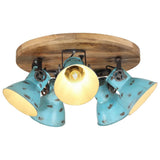 VidaXL ceiling lamp 25 W E27 50x50x25 cm weathered blue