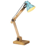 Vidaxl desk lamp 25 W E27 23x18x96 cm weathered blue