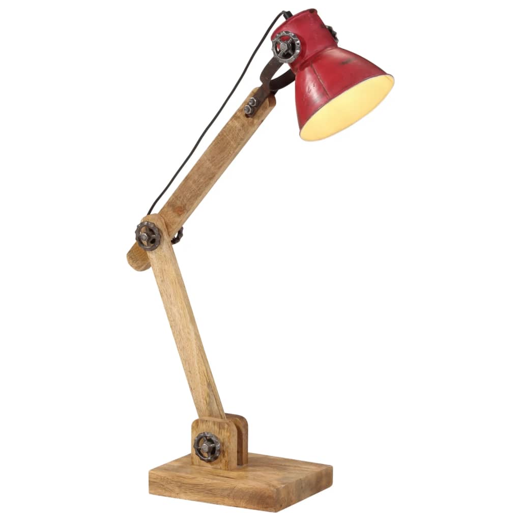 Lampe de bureau Vidaxl 25 W E27 23x18x96 cm Red atteint