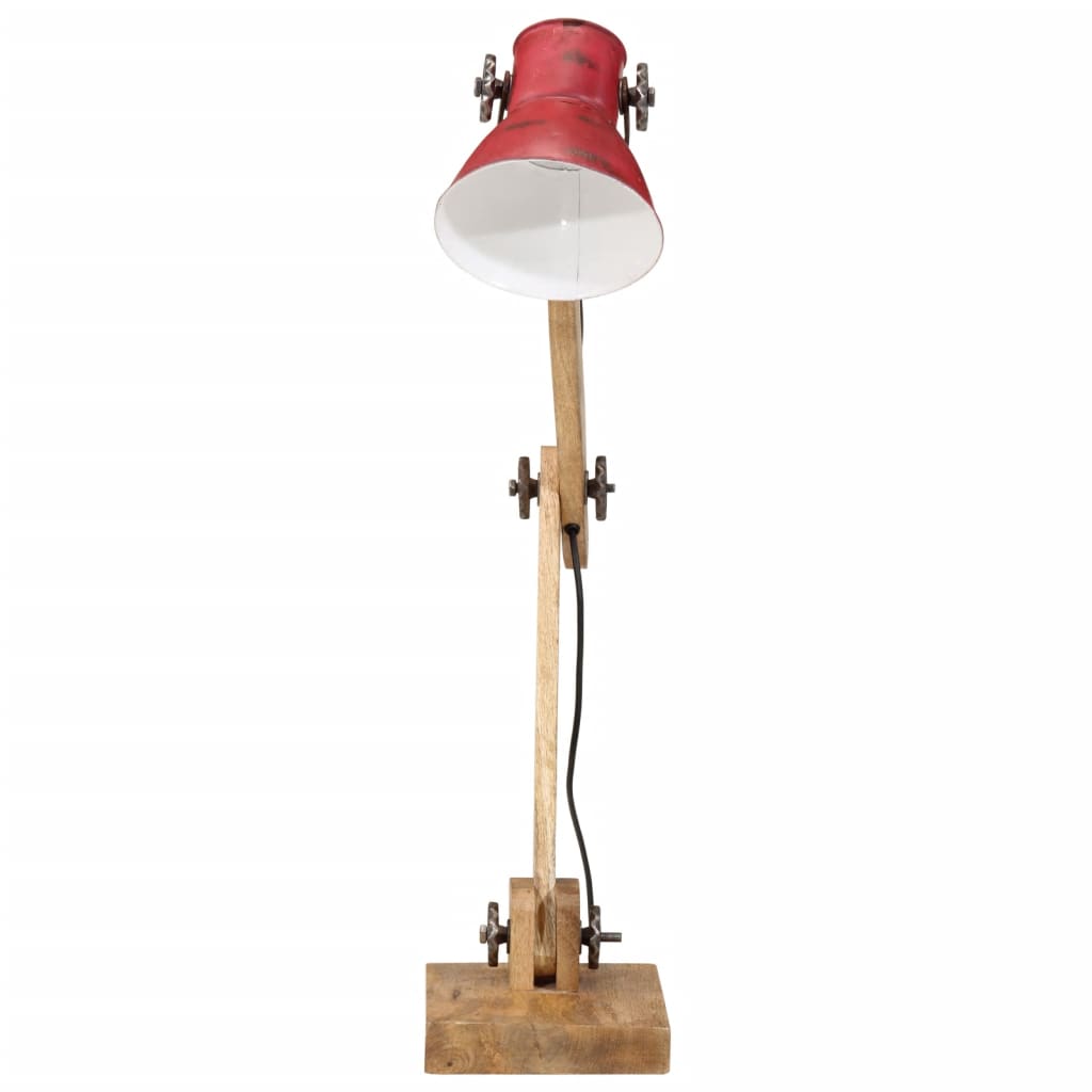 Lampe de bureau Vidaxl 25 W E27 23x18x96 cm Red atteint