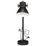 Vidaxl desk lamp 25 W E27 15x15x55 cm Black