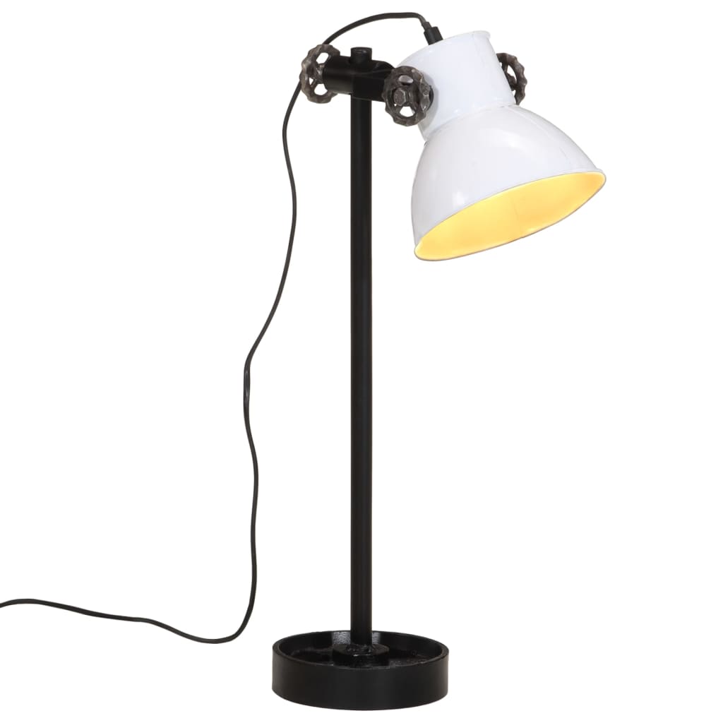 Vidaxl Desk Lamp 25 W E27 15x15x55 cm hvid