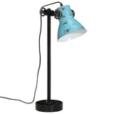 Vidaxl Desk Lamp 25 W E27 15x15x55 cm Weathered Blue