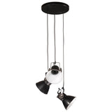 Lampe suspendue vidaxl 25 W e27 30x30x100 cm noir