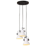 Vidaxl Hanging lamp 25 W E27 30x30x100 White