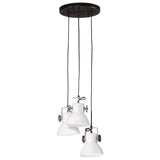 Vidaxl Hanging Lamp 25 W E27 30x30x100 blanc