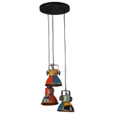 VidaXL Hanging lamp 25 W E27 30x30x100 cm Multi -colored