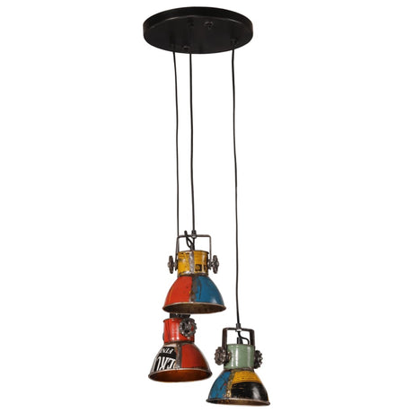 Vidaxl hanglamp 25 w e27 30x30x100 cm meerkleurig