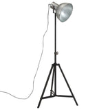 Vidaxl lampa podłogowa 25 W e27 61x61x90 150 cm vintage srebrna kolor