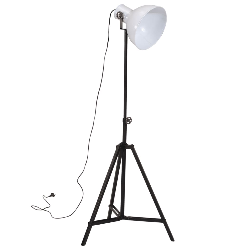 Vidaxl Lampa podłogowa 25 W E27 61x61x90 150 cm biała