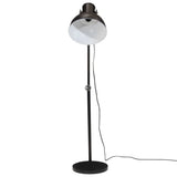 Vidaxl golvlampa 25 w e27 30x30x90-150 cm svart