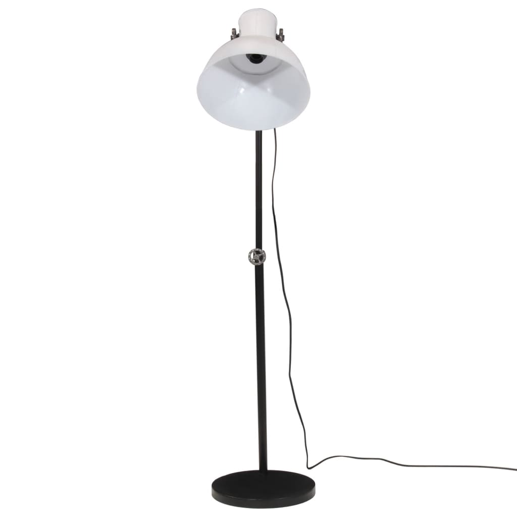 Lampa podłogowa vidaxl 25 W e27 30x30x90-150 cm biała